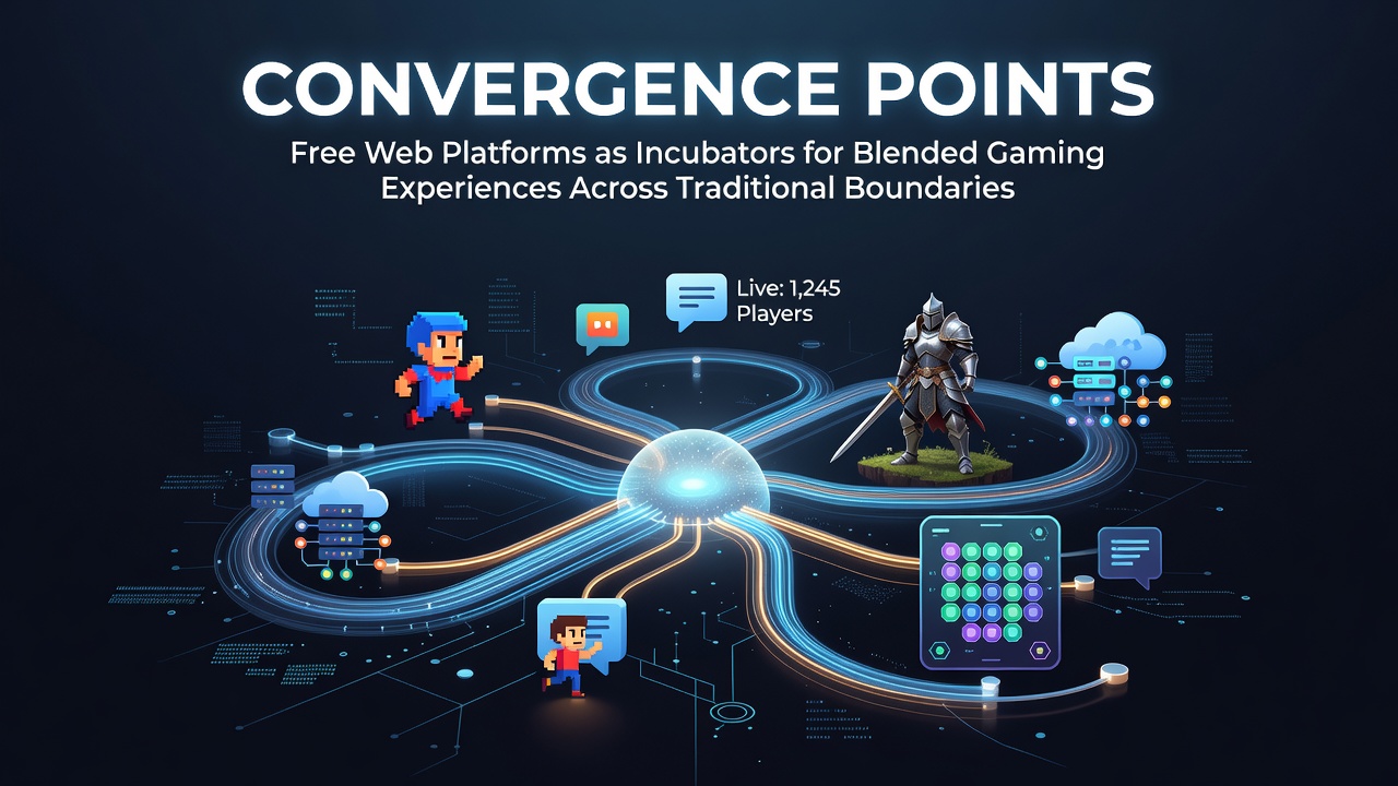 Free web platforms blending multiple game genres in a single browser session