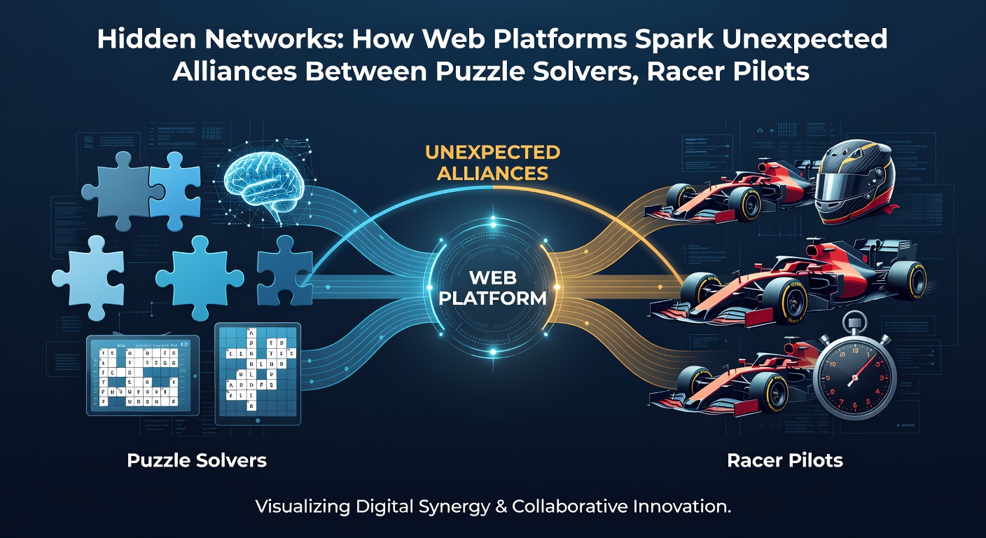 Diagram depicting player interactions and alliance formations in browser gaming communities involving diverse gameplay styles