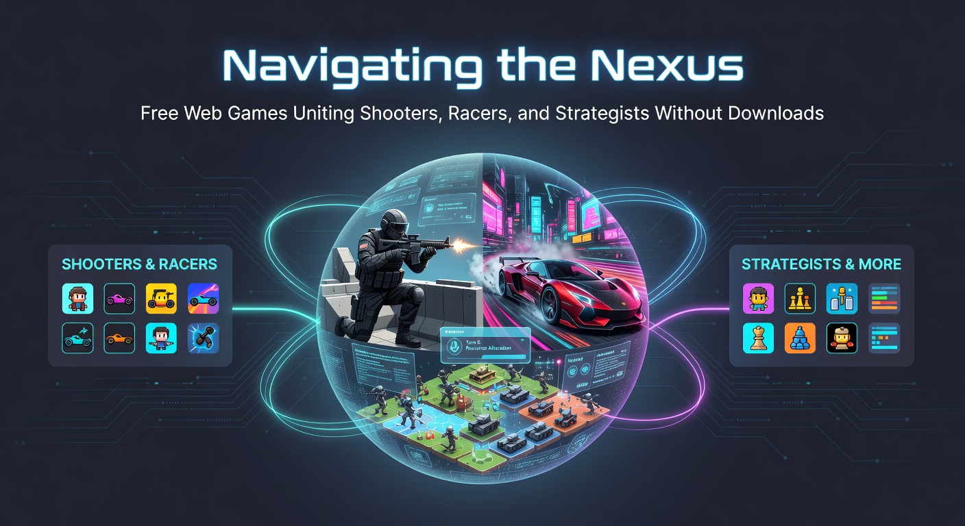 Players collaborating in a browser game that merges racing routes with strategic map control and shooter objectives